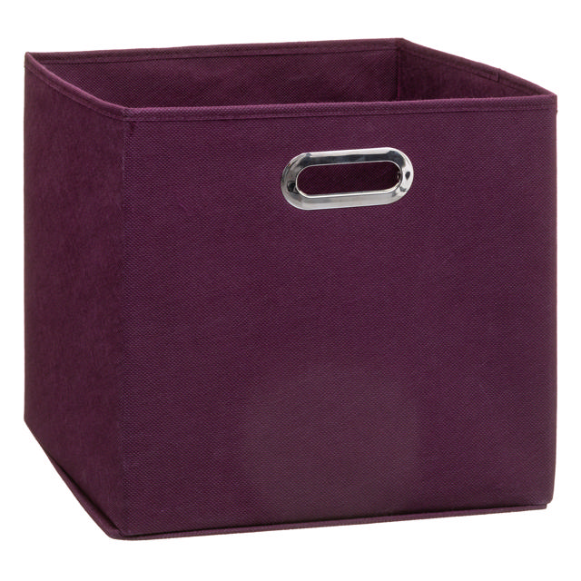 FOLDING BOX 31X31CM PURPLE