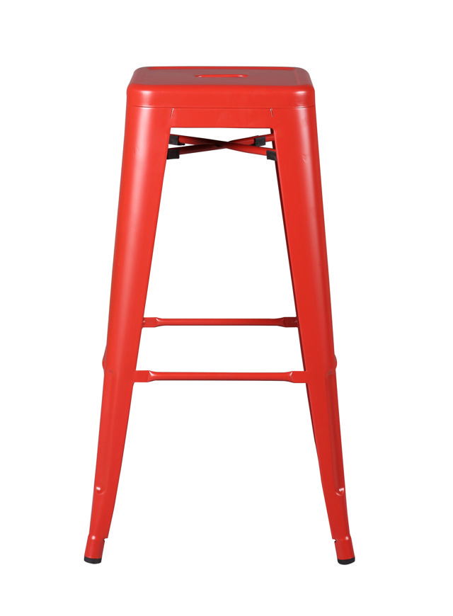 JONES STEEL STOOL - RED