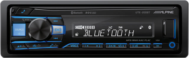 ALPINE CUTE-200BT AR CD MP3 STEREO WITH BLUETOOTH+USB 4X50W