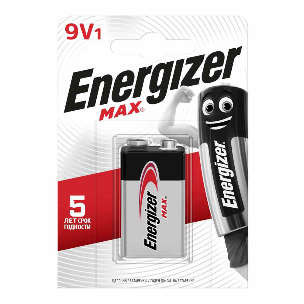 ENERGIZER MAX 9V ΜΠΑΤΑΡΙΑ