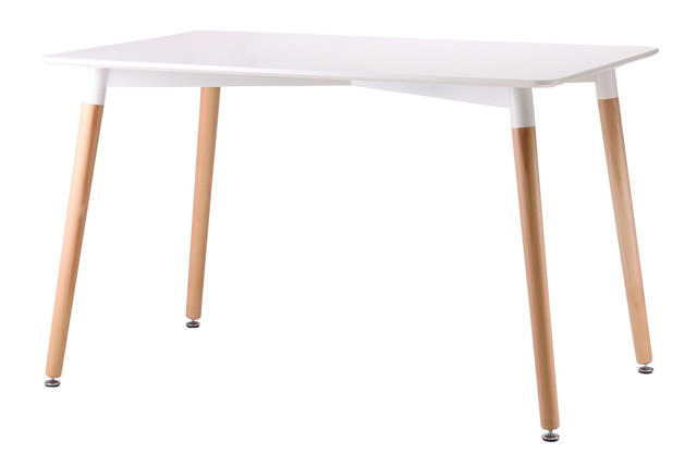 APOLLON TABLE WHITE 120X80X73CM