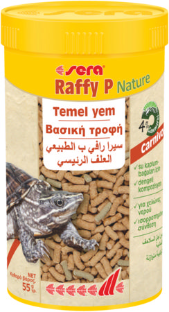 SERA RAFFY P NATURE Η ΙΣΟΡΡΟΠΗΜΕΝΗ ΒΑΣΗ ΓΙΑ ΧΕΛΩΝΕΣ ΝΕΡΟΥ 250ML