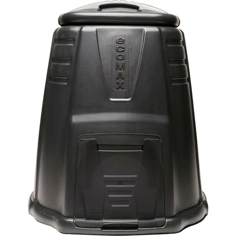 ECOMAX COMPOST BIN - BLACK 220L