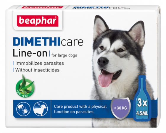 BEAPHAR FLEA&TICK DIMETHICARE L DOG X3