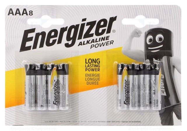 ENERGIZER ALKALINE POWER AAA ΜΠΑΤΑΡΙΕΣ 8 ΤΕΜ