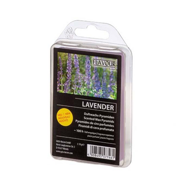 GALA SCENTED WAX PYRAMIDE LAVENDE