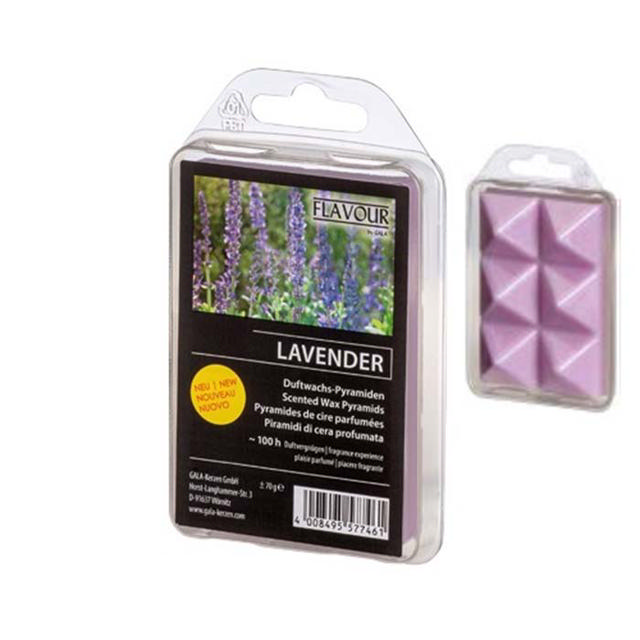 GALA SCENTED WAX PYRAMIDE LAVENDE