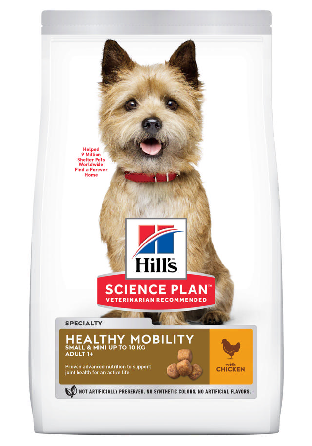 HILLS SCIENCE PLAN CANINE ADULT DOG HEALTHY MOBILITY SMALL & MINI CHICKEN 6KG