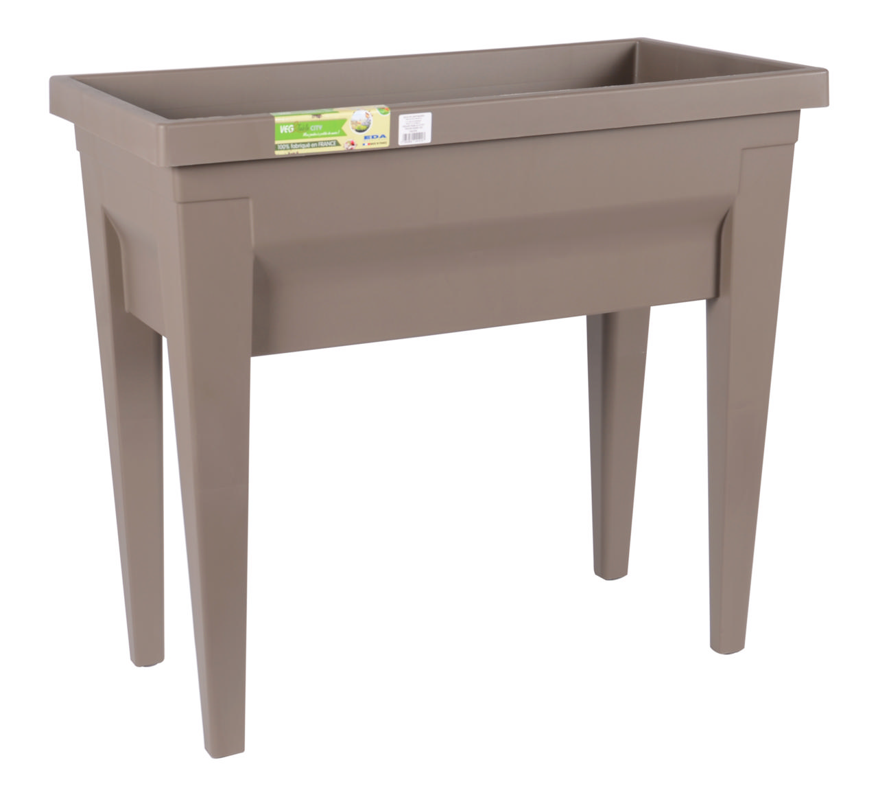 EDA TABLE POT 76X40X68CM, 57LT-13923-TAUPE