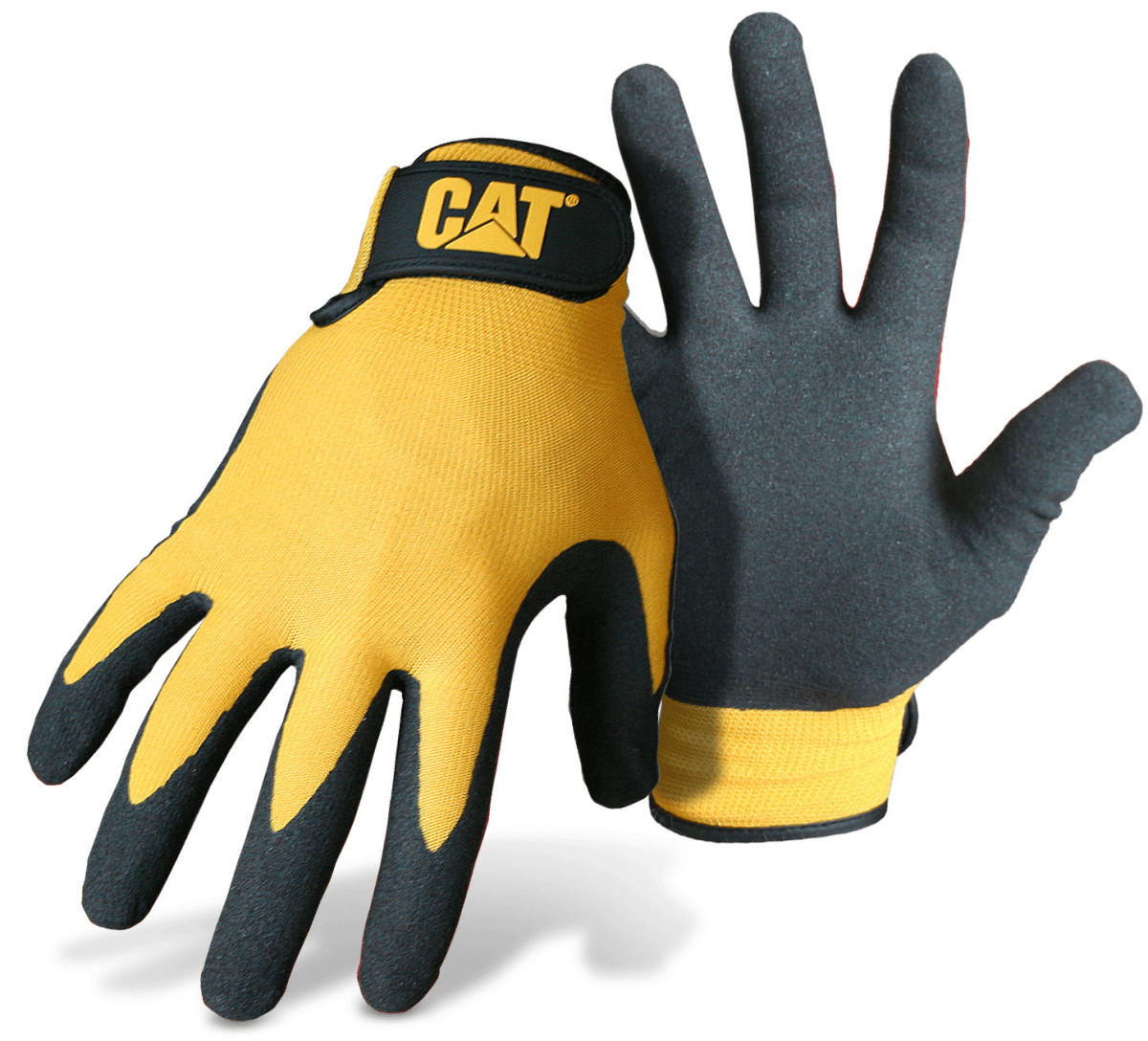 CAT YELLOW NYLON NITRILE COATE