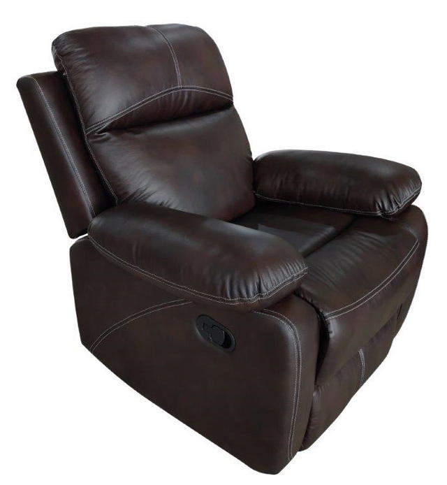 HELEN LV679 RECLINER CHAIR BROWN 90X98X101CM