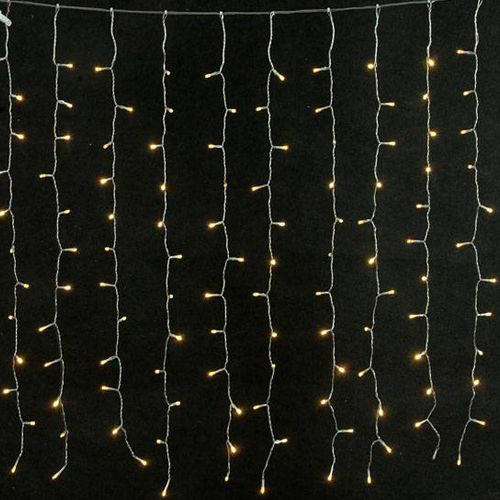 XMAS LED ICICLE 288L 6M CHAIN EXTENTABLE TRANSPARENT