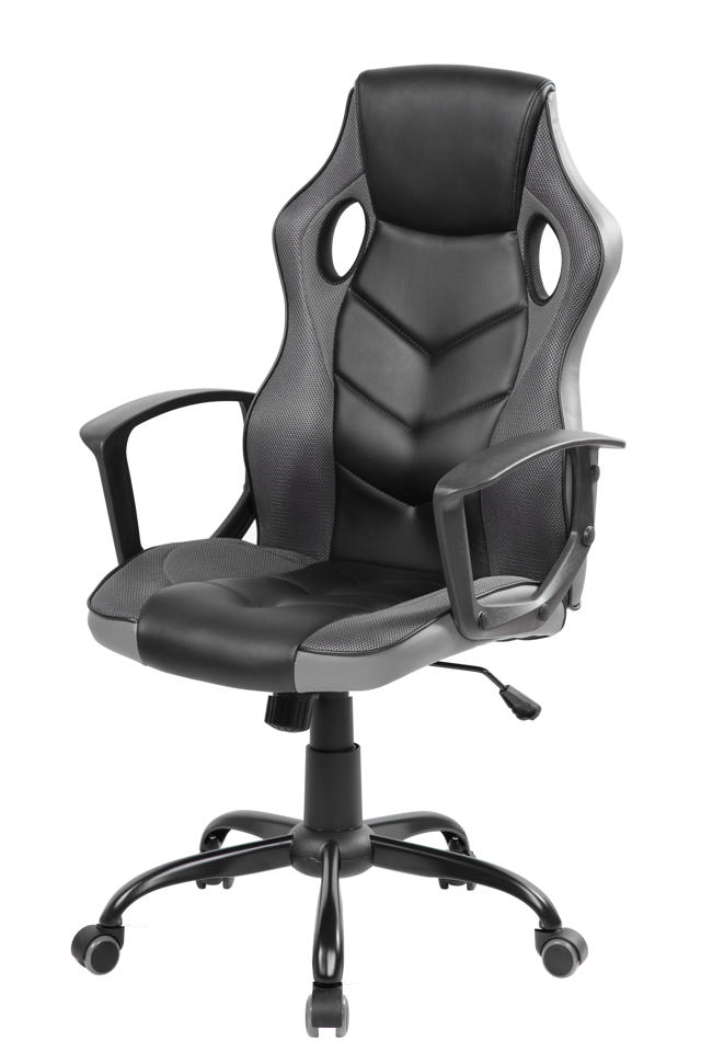 OMEGA OFFICE CHAIR -  BLACK/GREY