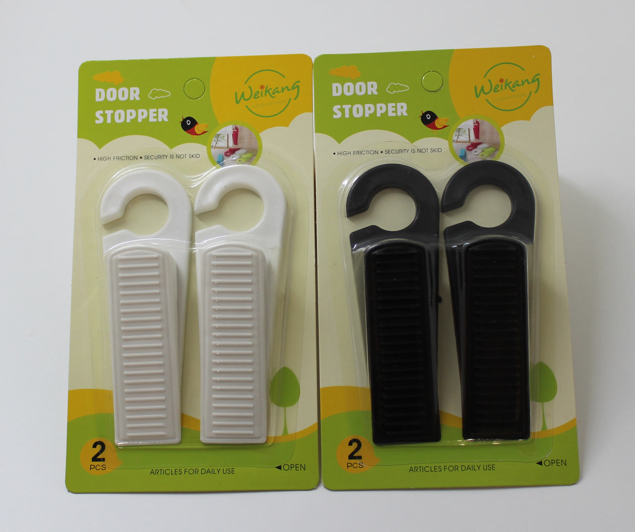 WEI DOOR STOPPER 2PCS 2COL