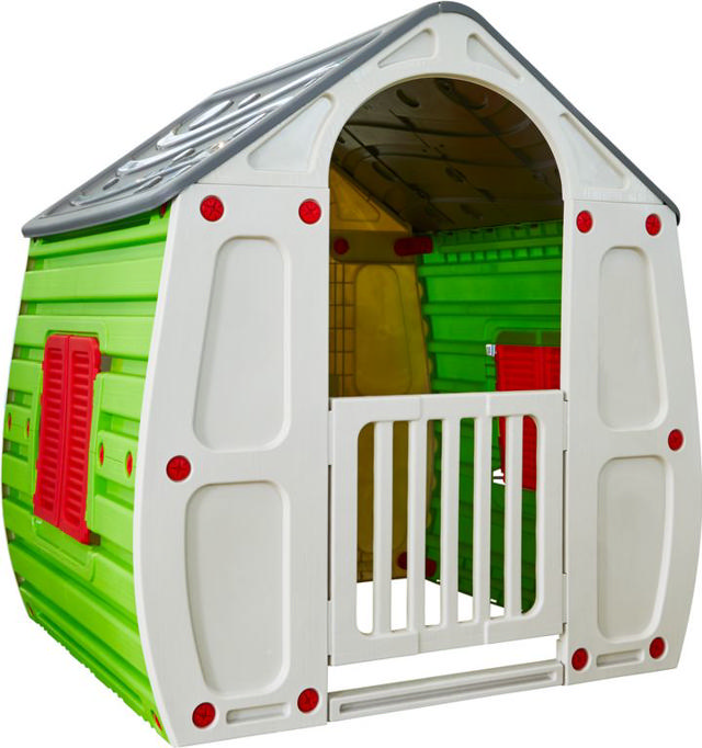 STARPLAST MAGICA HOUSE CLASSIC WHITE/ GREEN/ RED/ GREY