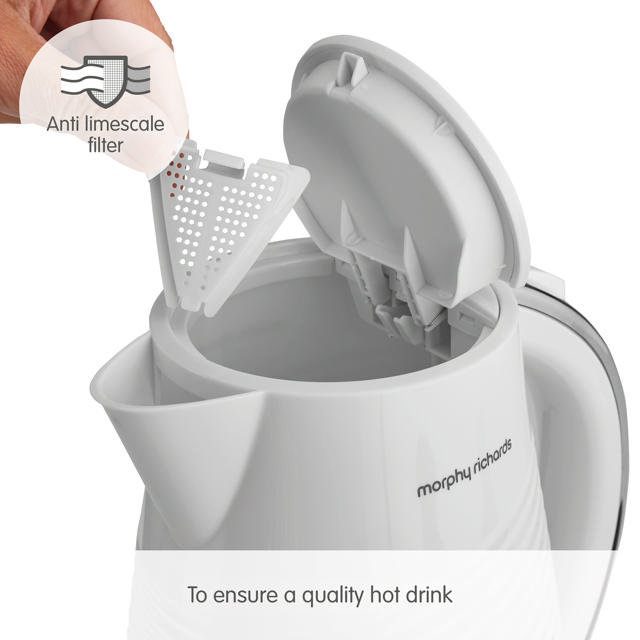 MORPHY RICHARDS 108269 DUNE KETTLE 3KW 1.7 WHITE