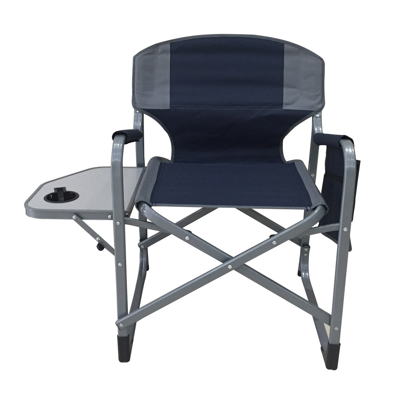 CAMP & GO EVEREST CAMPING CHAIR BLUE/GREY