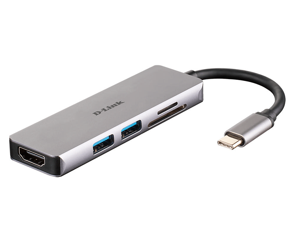 D-LINK DUB-M530 5 IN 1 USB-C HUB