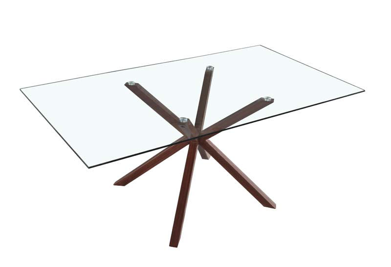 MARS DINING TABLE 180X100CM BROWN