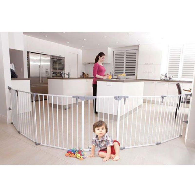 DREAMBABY ROYAL CONVERTA GATE WHITE 380XH74CM