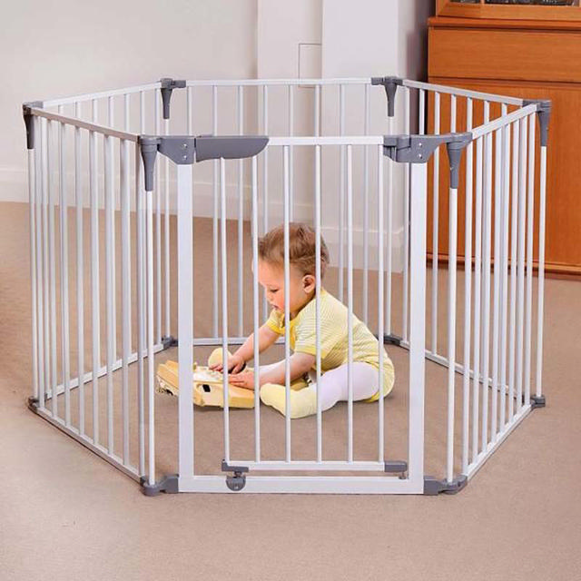 DREAMBABY ROYAL CONVERTA GATE WHITE 380XH74CM