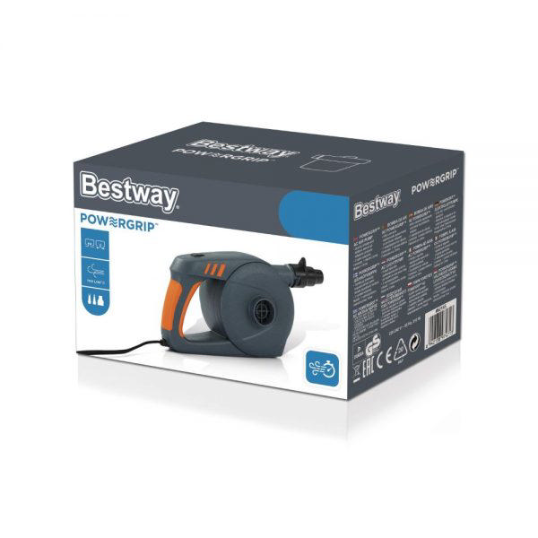 BESTWAY 62145 POWERGRIP AC ΤΡΟΜΠΑ ΑΕΡΑ 220-240V