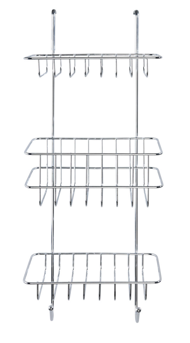 WENKO BATH RACK REVIGO 3 TIER CHROMED 22.5X57X18.5CM