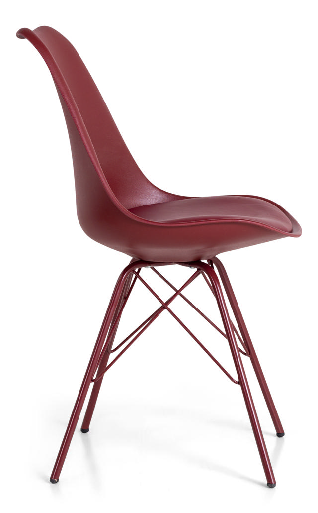 EMMA DINING CHAIR - RED