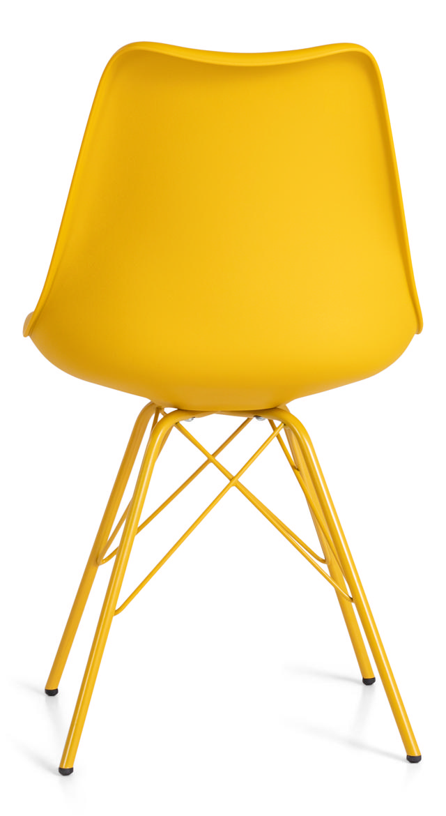 EMMA DINING CHAIR - YELLOW