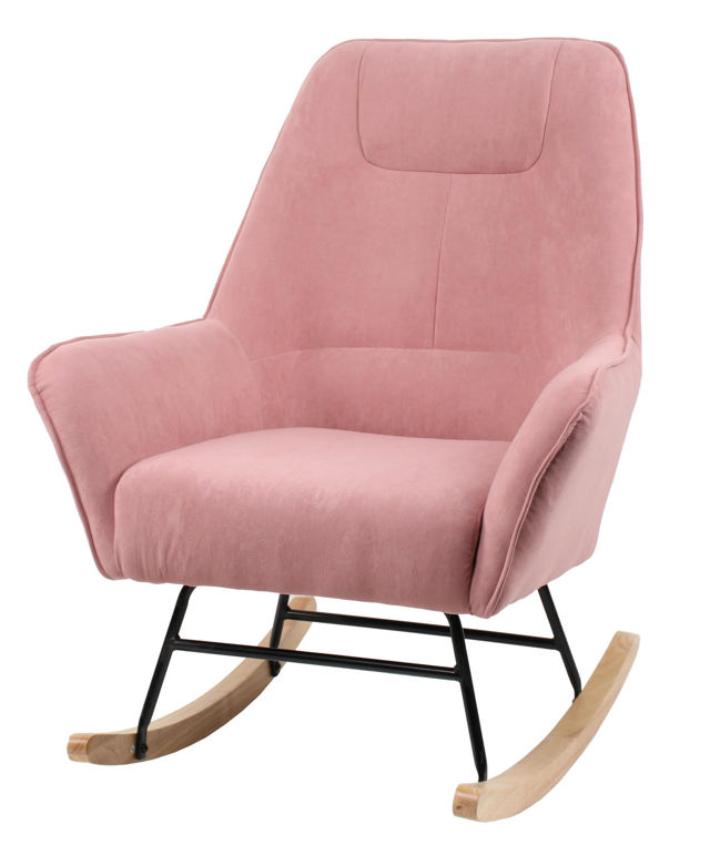 ROCK ROCKING ARMCHAIR - PINK