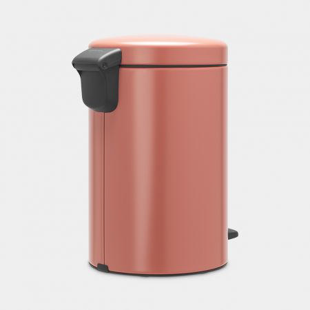 BRABANTIA NEW ICON PEDAL BIN 12L TERRACOTTA PINK