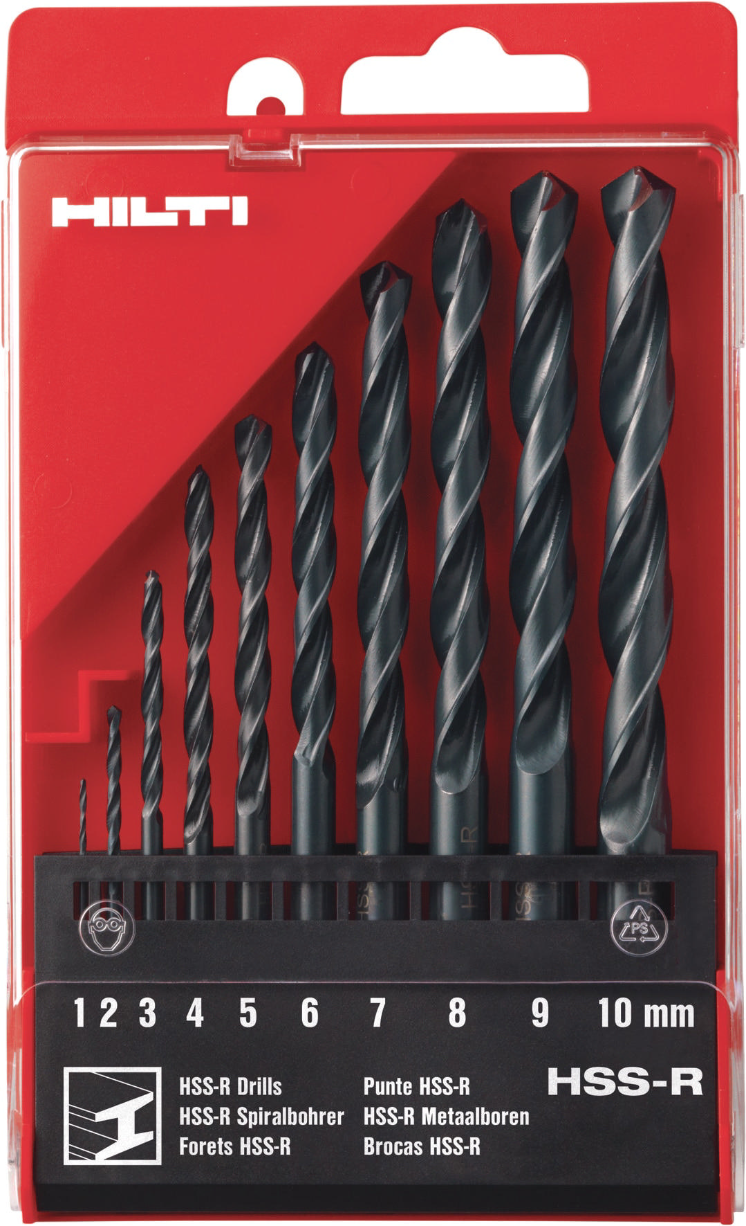 HILTI HSS 1-10MM DRILL BIT