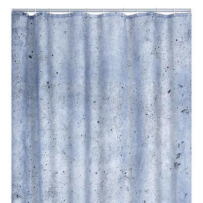 RIDDER SHOWER CURTAIN 180X200CM CEMENT