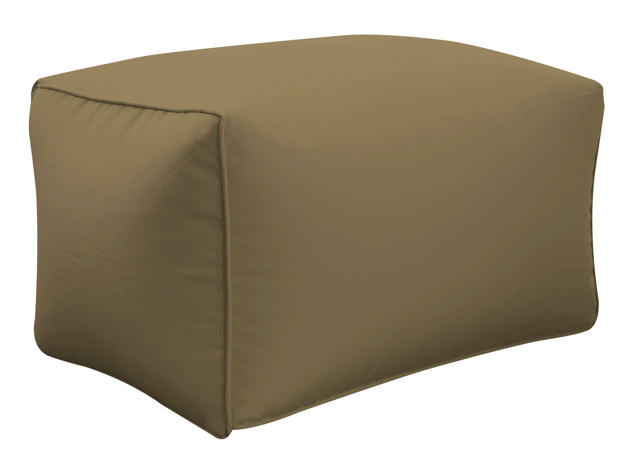 EASY HOME OUTDOOR BEAN BAG STOOL 70X50X40CM - BEIGE