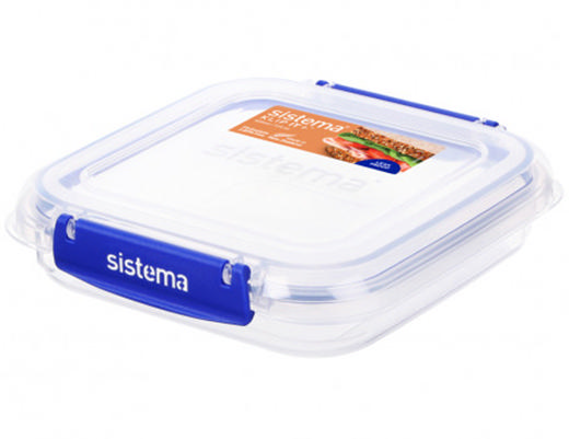 SISTEMA KLIP IT PLUS ΤΑΠΕΡ 520ML ΤΕΤΡΑΓΩΝΟ