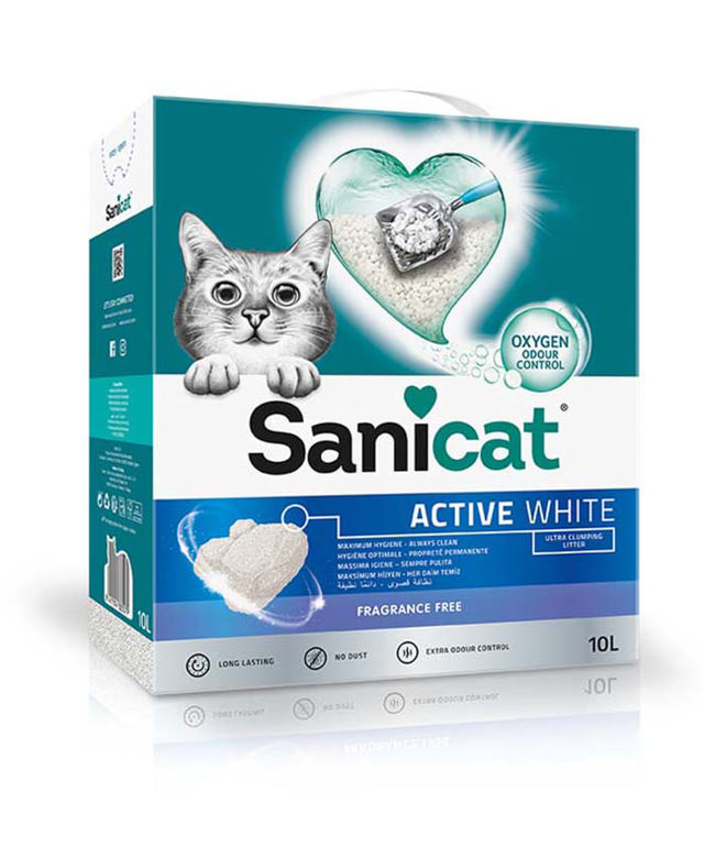 SANICAT ACTIV WHT FRAGR FREE 10L