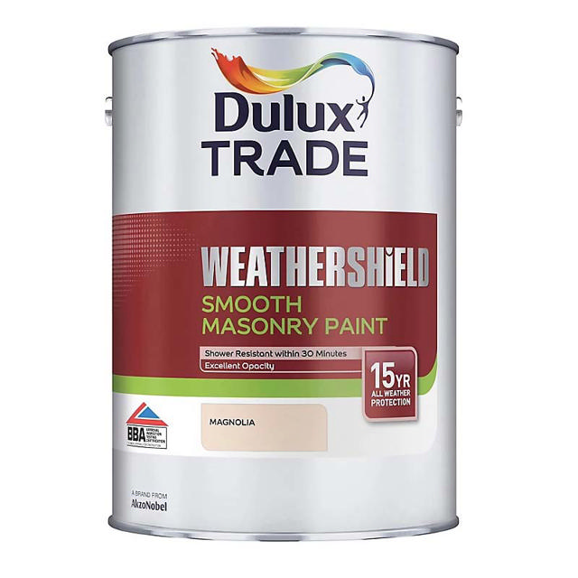 DULUX TRADE WEATHERSHIELD ΛΕΙΟ ΧΡΩΜΑ ΤΟΙΧΟΠΟΙΗΣΗΣ MAGNOLIA 10+1LTR