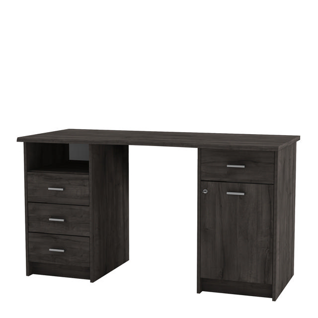 DEMEYERE MONACO OFFICE DESK - DARK BROWN