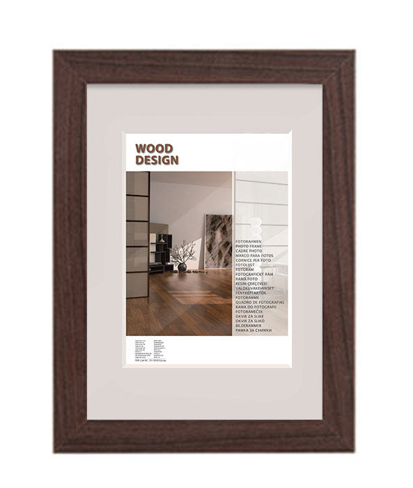 THE WALL ART WIEN FRAME WENGE 20X25CM