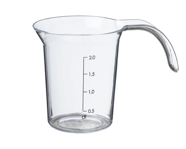 PLAST TEAM PALERMO MEASURING JUG 200ML