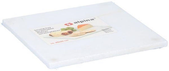 ALPINA SERVING TRAY MARBLE 20X20CM