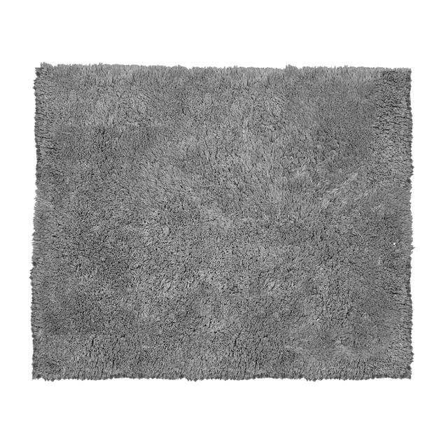 ESTIA FLUFFY BATH MAT 80X50CM GREY