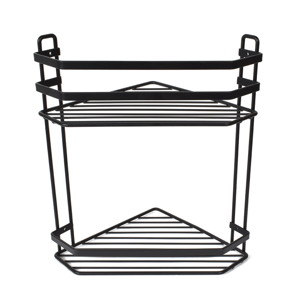 SHOWER CORNER RACK' 2T BLACK