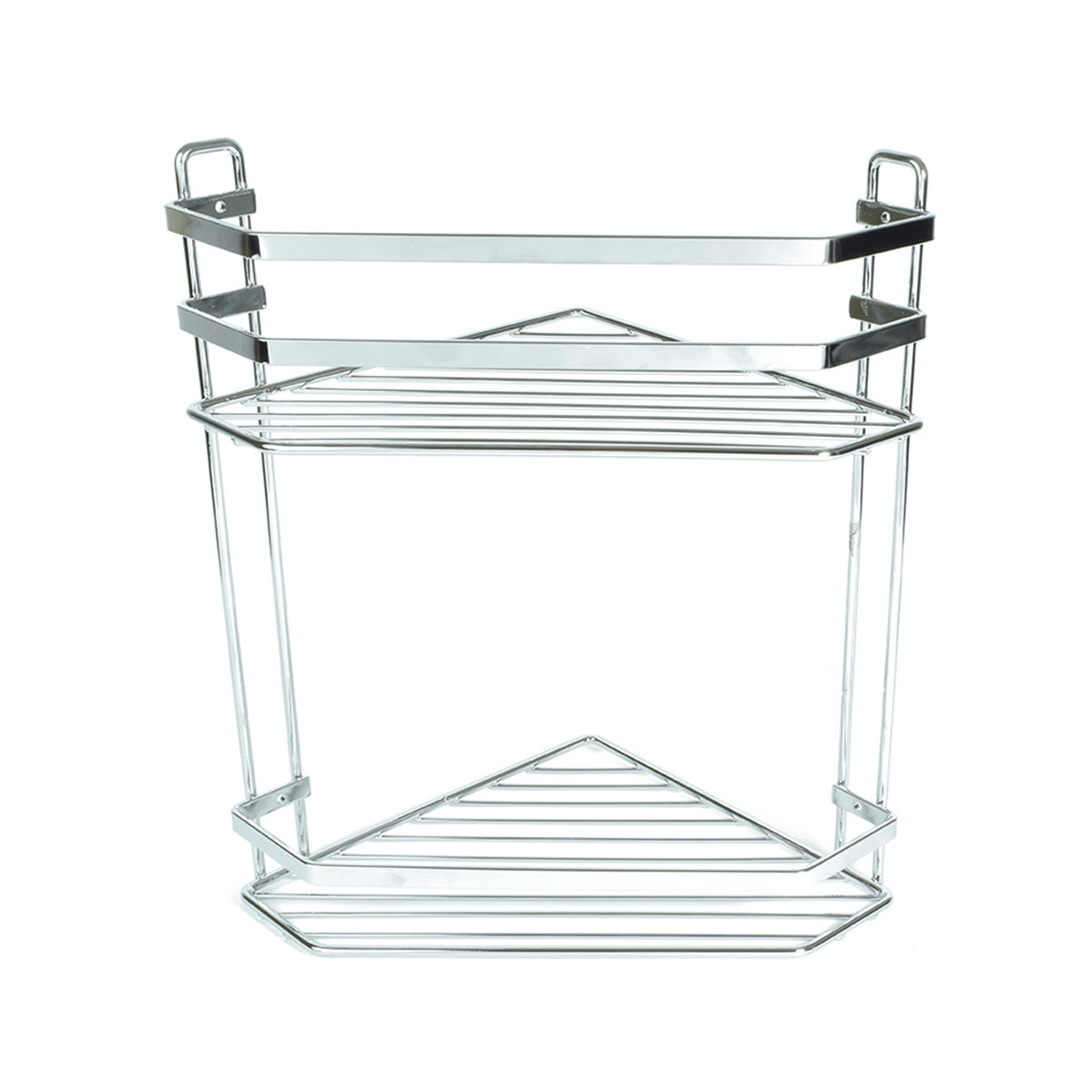 SHOWER CORNER RACK' 2T S/S