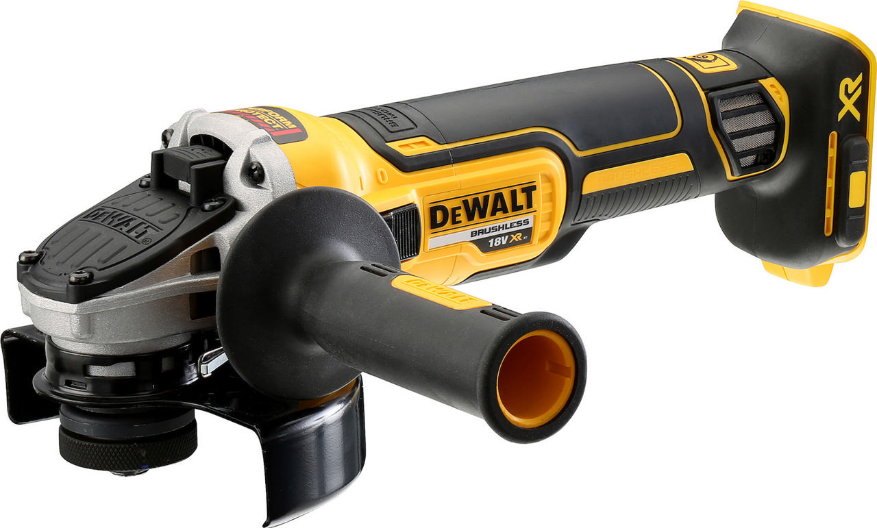 DEWALT DCG405N-XJ ΗΛΕΚΤΡΙΚΟΣ ΓΩΝΙΑΚΟΣ ΤΡΟΧΟΣ 18V 125MM - SOLO ΧΩΡΙΣ ΜΠΑΤΑΡΙΑ