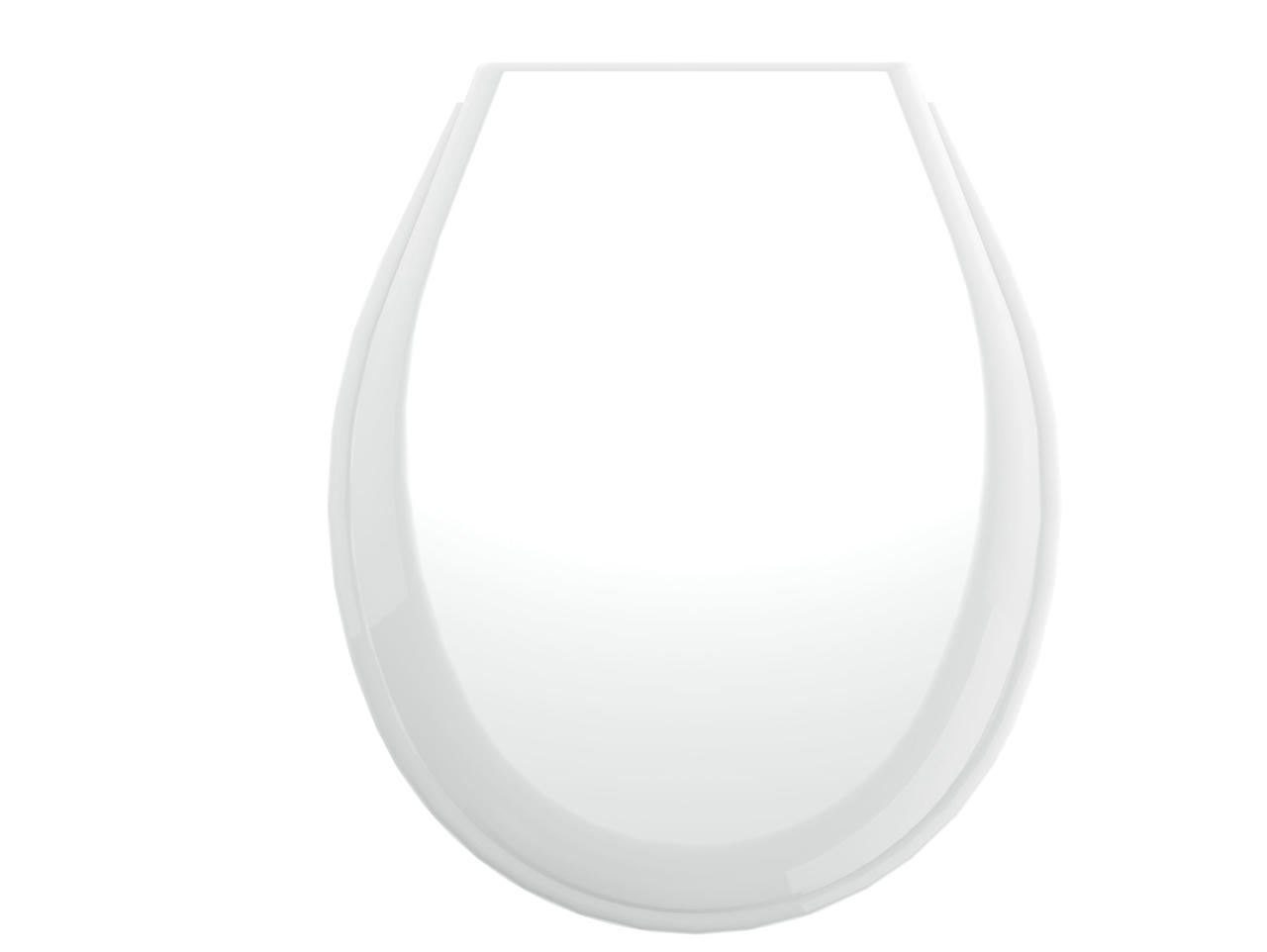 NIKIPLAST TOILET SEAT LILIA WHITE SOFT CLOSE