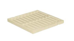 FIRST PLAST PVC LIGHT GRID 20X20CM BEIGE