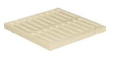 FIRST PLAST PVC HEAVY DUTY GRID 20X20CM BEIGE