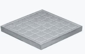 FIRST PLAST POLYPRO COVER 20X20CM GREY