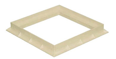 FIRST PLAST FRAME FOR GRID/COVER 30X30CM BEIGE